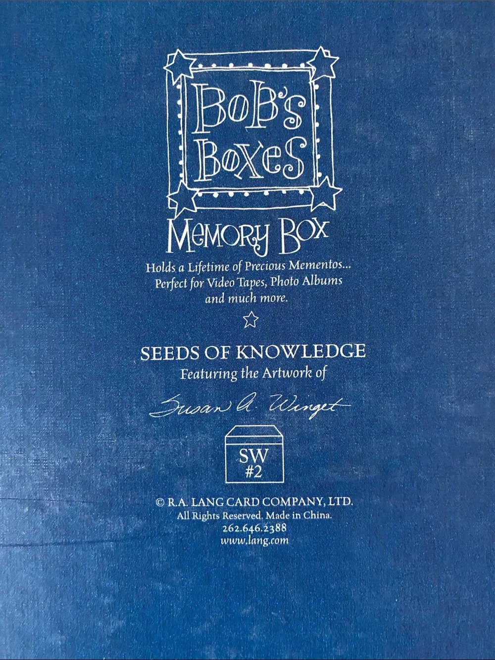 Bobs Boxes large bob